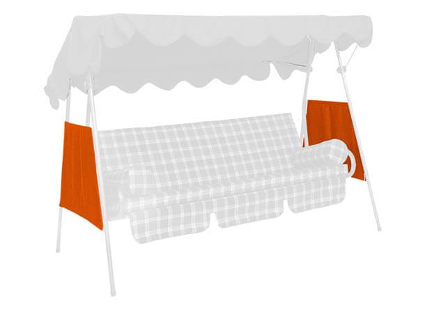 Seitenteile Swingtex orange Seitenteile Swingtex orange