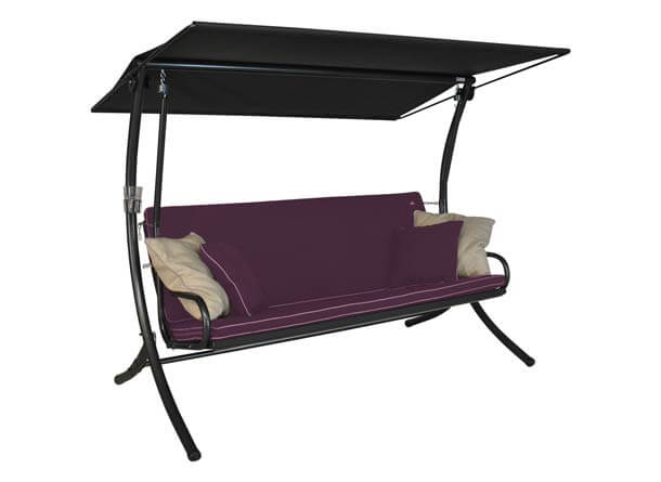 Hollywoodschaukel Royal Style lila Hollywoodschaukel Royal Style lila