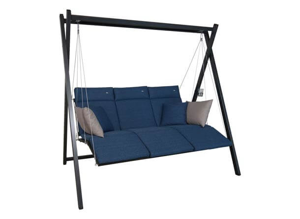Hollywoodschaukel Relax Smart denim Hollywoodschaukel Relax Smart denim