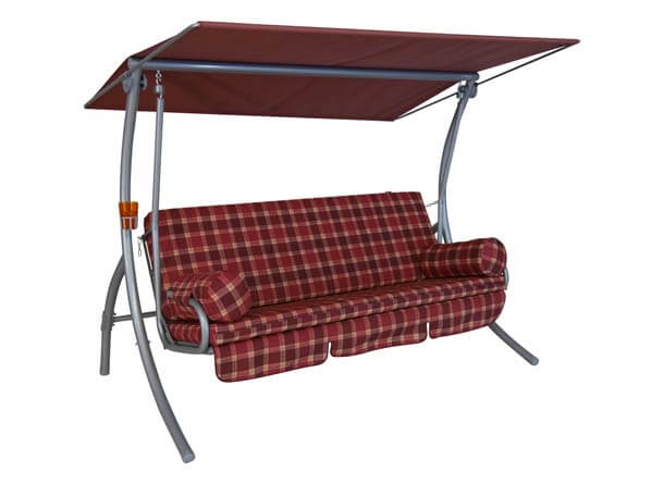 Hollywoodschaukel Dream Rio bordeaux