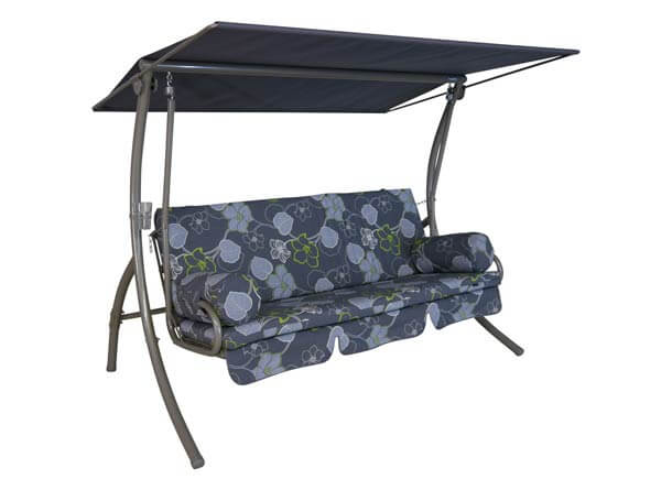 Hollywoodschaukel Dream Meran grau