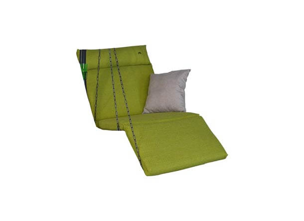 Hollywoodschaukel Auflage 1-Sitzer Swing Smart lime