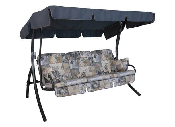 Hollywoodschaukel Comfort Neuburg grau Hollywoodschaukel Comfort Neuburg grau