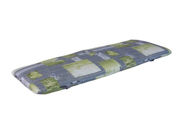 Bankauflage 200 cm Bambus grau Bankauflage 200 cm Bambus grau