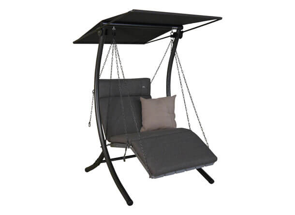 Hollywoodschaukel 1-Sitzer Luxus Smart stone