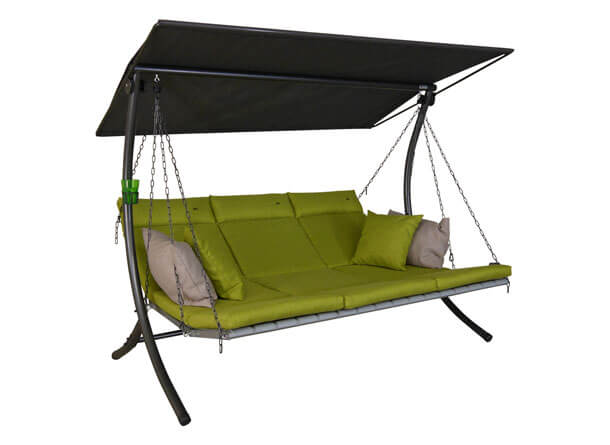 Hollywoodschaukel Luxus Smart lime