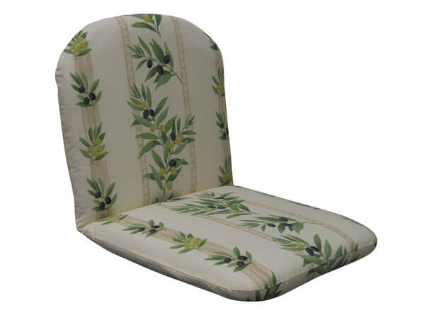Stapelstuhlauflage niedrig Olive Stapelstuhlauflage niedrig Olive