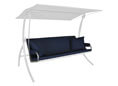 Hollywoodschaukel Auflage Joy blau