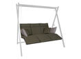 Hollywoodschaukel Auflage Relax Smart olive