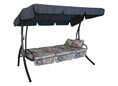 Hollywoodschaukel Comfort Neuburg grau Hollywoodschaukel Comfort Neuburg grau