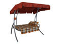 Hollywoodschaukel 2-Sitzer Comfort Glasgow terra