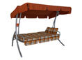 Hollywoodschaukel Comfort Glasgow terra Hollywoodschaukel Comfort Glasgow terra