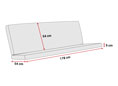 Hollywoodschaukel Trend Bambus grau Hollywoodschaukel Trend Bambus grau