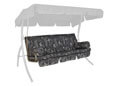 Hollywoodschaukel Auflage Trend Schmetterling grau Hollywoodschaukel Auflage Trend Schmetterling grau