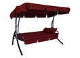 Hollywoodschaukel Trend Microfaser Rot Hollywoodschaukel Trend Microfaser Rot