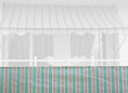 Balkonbespannung Design Nr. 1900 Höhe 90 cm