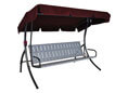 Hollywoodschaukel Trend Microfaser Rot Hollywoodschaukel Trend Microfaser Rot