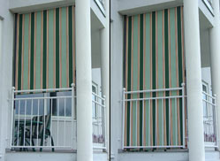 Angerer Balkon Sichtschutz Nr 120 cm breit 8600 terracotta 2316/8600 