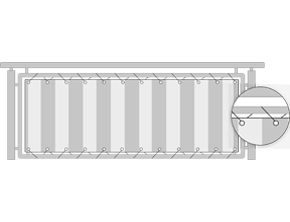 Montageanleitung Balkonbespannung