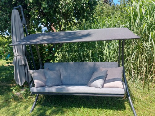 Hollywoodschaukel Elegance Smart granit 