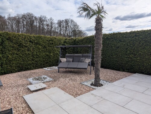 Hollywoodschaukel Lounge Smart stone