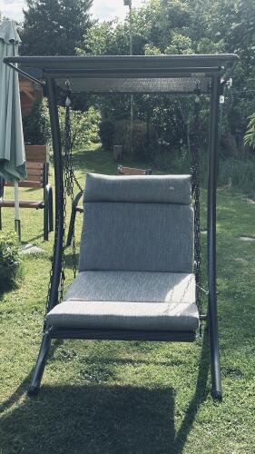 Hollywoodschaukel 1-Sitzer Swing Smart granit